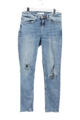 Blugi de femei Zara, Mărime S, Culoare Albastru, Preț 72,00 Lei