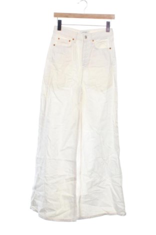 Damen Jeans Zara, Größe XS, Farbe Ecru, Preis 17,99 €