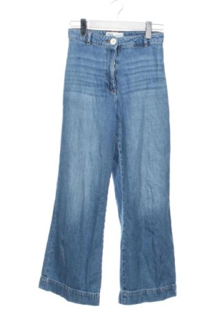 Blugi de femei Zara, Mărime S, Culoare Albastru, Preț 71,91 Lei