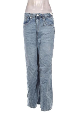 Blugi de femei Zara, Mărime L, Culoare Albastru, Preț 85,99 Lei