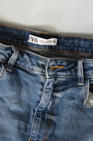 Blugi de femei Zara, Mărime XL, Culoare Albastru, Preț 85,99 Lei