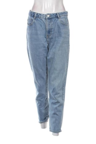 Damskie jeansy Zara, Rozmiar L, Kolor Niebieski, Cena 85,74 zł