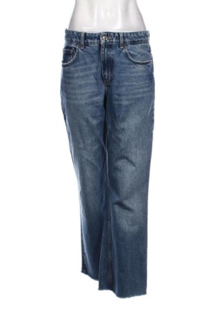 Damskie jeansy Zara, Rozmiar M, Kolor Niebieski, Cena 117,89 zł