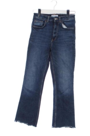 Blugi de femei Zara, Mărime XS, Culoare Albastru, Preț 85,99 Lei