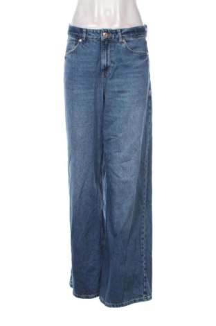 Blugi de femei Zara, Mărime M, Culoare Albastru, Preț 85,99 Lei