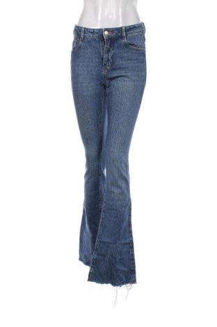Blugi de femei Zara, Mărime M, Culoare Albastru, Preț 85,99 Lei