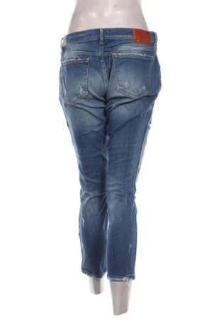 Damskie jeansy Zara, Rozmiar XL, Kolor Niebieski, Cena 72,99 zł