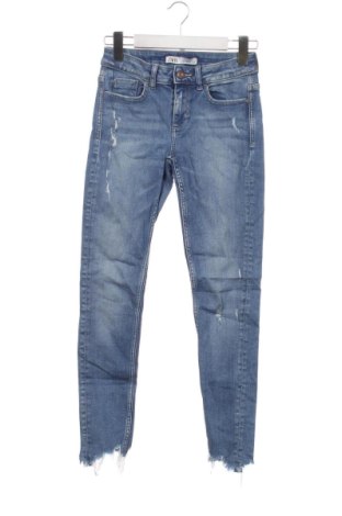 Dámské džíny  Zara, Velikost XS, Barva Modrá, Cena  409,00 Kč