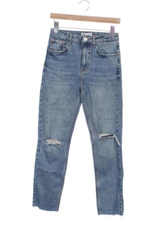 Blugi de femei Zara, Mărime XS, Culoare Albastru, Preț 85,99 Lei