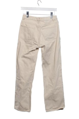 Blugi de femei Zara, Mărime S, Culoare Ecru, Preț 71,99 Lei