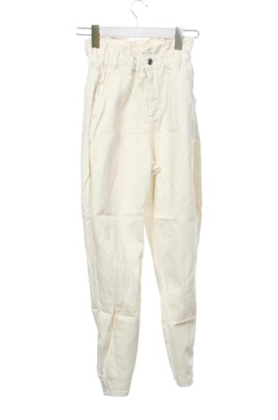 Dámske džínsy  Zara, Veľkosť XXS, Farba Kremová, Cena  14,00 €