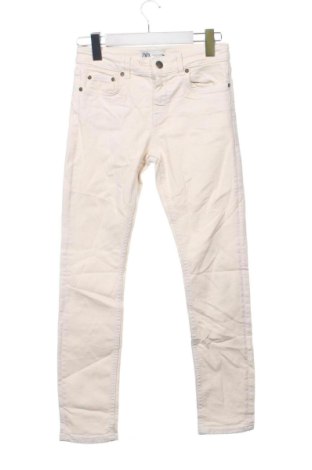 Blugi de femei Zara, Mărime XS, Culoare Ecru, Preț 85,99 Lei