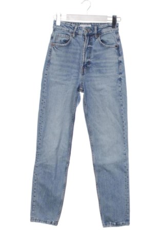 Damskie jeansy Zara, Rozmiar XXS, Kolor Niebieski, Cena 75,02 zł