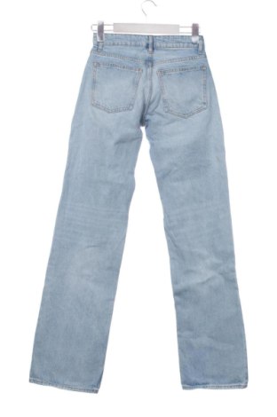 Damskie jeansy Zara, Rozmiar XS, Kolor Niebieski, Cena 75,02 zł