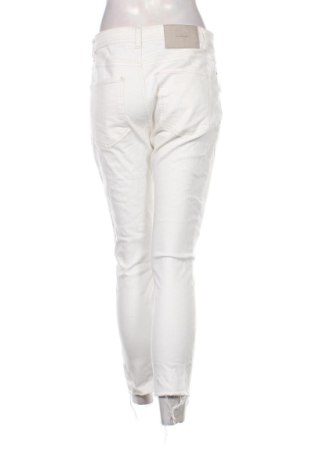 Blugi de femei Zara, Mărime L, Culoare Alb, Preț 85,99 Lei