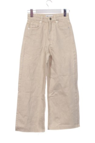 Dámské džíny  Zara, Velikost XXS, Barva Béžová, Cena  409,00 Kč