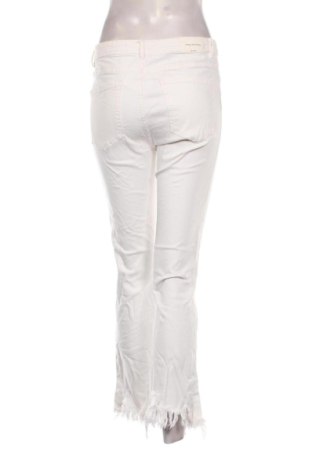 Blugi de femei Zara, Mărime M, Culoare Alb, Preț 85,99 Lei