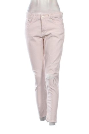 Blugi de femei Zara, Mărime L, Culoare Roz, Preț 72,99 Lei
