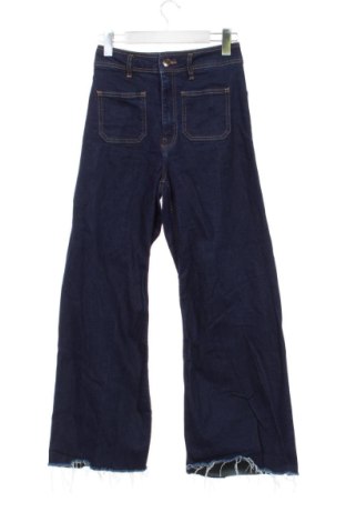 Damskie jeansy Zara, Rozmiar XS, Kolor Niebieski, Cena 75,02 zł