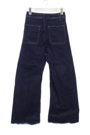 Damskie jeansy Zara, Rozmiar XS, Kolor Niebieski, Cena 75,02 zł