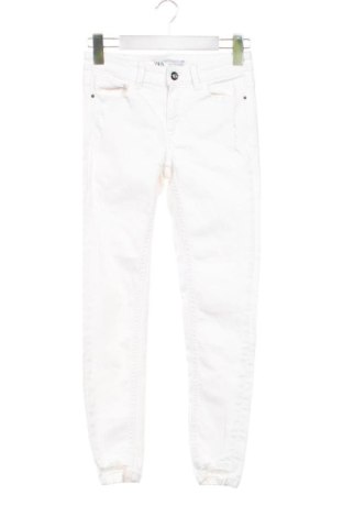 Дамски дънки Zara, Размер XS, Цвят Бял, Цена 13,81 €