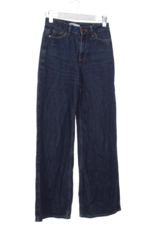 Blugi de femei Zara, Mărime XS, Culoare Albastru, Preț 72,99 Lei