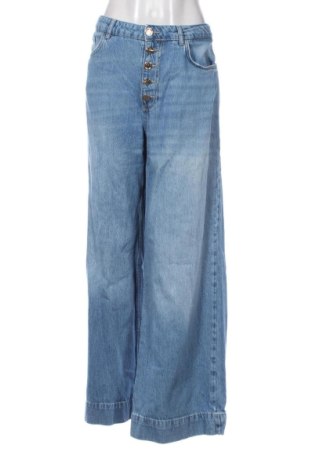 Blugi de femei Zara, Mărime XL, Culoare Albastru, Preț 72,99 Lei