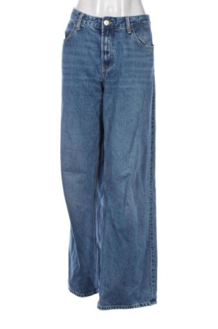 Blugi de femei Zara, Mărime L, Culoare Albastru, Preț 72,99 Lei