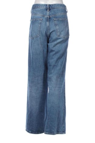 Blugi de femei Zara, Mărime L, Culoare Albastru, Preț 72,99 Lei