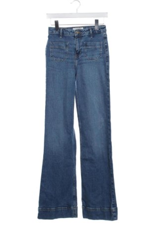 Γυναικείο Τζίν Zara, Μέγεθος XS, Χρώμα Μπλέ, Τιμή 17,30 €