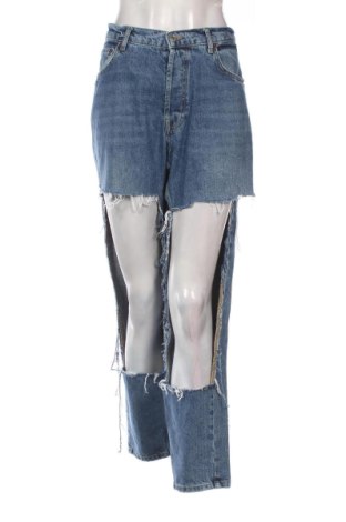 Dámske džínsy  Zara, Veľkosť XL, Farba Modrá, Cena  13,81 €