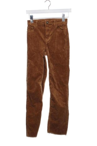 Pantaloni de velvet de femei H&M Divided, Mărime XS, Culoare Bej, Preț 76,86 Lei