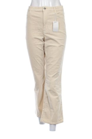 Pantaloni de velvet de femei Mango, Mărime XL, Culoare Bej, Preț 243,99 Lei