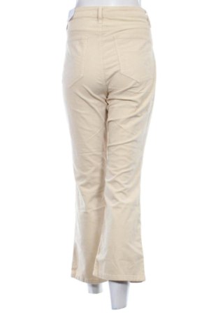 Pantaloni de velvet de femei Mango, Mărime XL, Culoare Bej, Preț 243,99 Lei