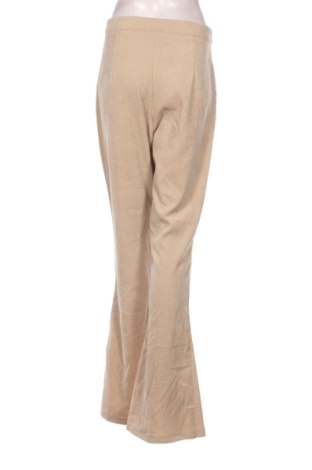 Pantaloni de velvet de femei Pretty Little Thing, Mărime M, Culoare Bej, Preț 76,86 Lei
