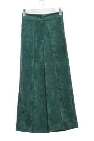Pantaloni de velvet de femei Unbranded, Mărime XS, Culoare Verde, Preț 91,99 Lei