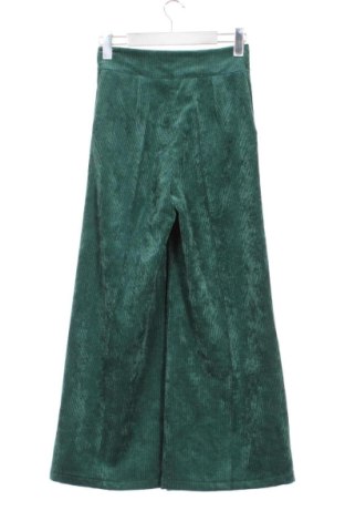 Pantaloni de velvet de femei Unbranded, Mărime XS, Culoare Verde, Preț 91,99 Lei