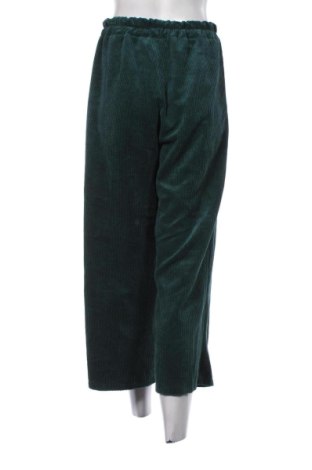 Pantaloni de velvet de femei Unbranded, Mărime S, Culoare Verde, Preț 91,99 Lei