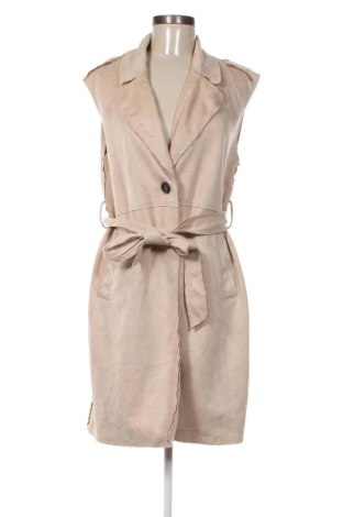 Damska kamizelka Laura Torelli, Rozmiar S, Kolor Beżowy, Cena 104,99 zł