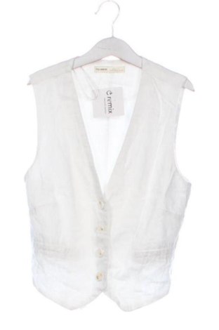 Дамски елек Pull&Bear, Размер XS, Цвят Бял, Цена 15,54 €