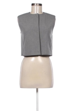 Дамски елек Zara, Размер XS, Цвят Сив, Цена 18,00 €