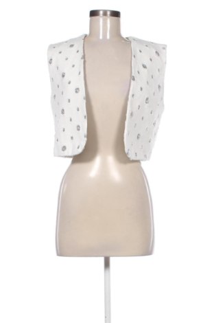 Vestă de femei Zara, Mărime XS, Culoare Alb, Preț 166,82 Lei