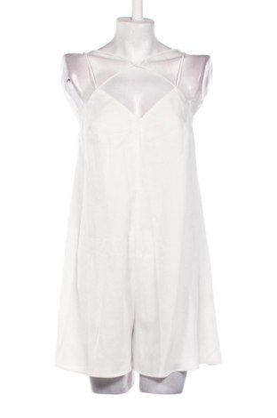 Women's short jumpsuit Bershka, Μέγεθος M, Χρώμα Λευκό, Τιμή 37,40 €