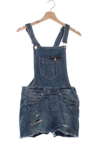 Дамски къс гащеризон Clockhouse, Размер XXS, Цвят Син, Цена 20,00 €