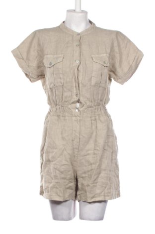 Damski krótki kombinezon Le Jardin du Lin, Rozmiar M, Kolor Beżowy, Cena 290,99 zł