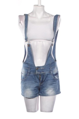 Дамски къс гащеризон Moon Girl, Размер L, Цвят Син, Цена 20,00 €