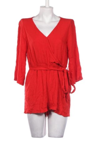 Salopetă scurtă de damă NA-KD, Mărime L, Culoare Roșu, Preț 151,99 Lei