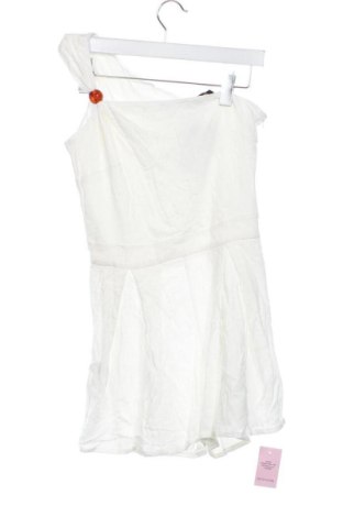 Női rövid overál Pretty Little Thing, Méret S, Szín Fehér, Ár 5 785 Ft