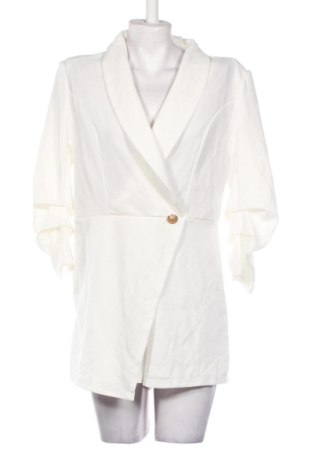 Salopetă scurtă de damă SHEIN, Mărime M, Culoare Alb, Preț 123,99 Lei
