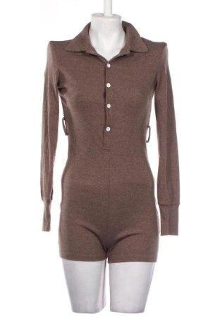 Damski krótki kombinezon SHEIN, Rozmiar S, Kolor Brązowy, Cena 104,99 zł